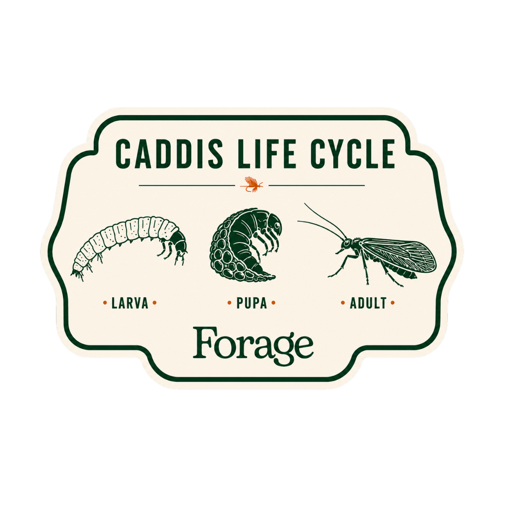Caddis Life Cycle Fly Box