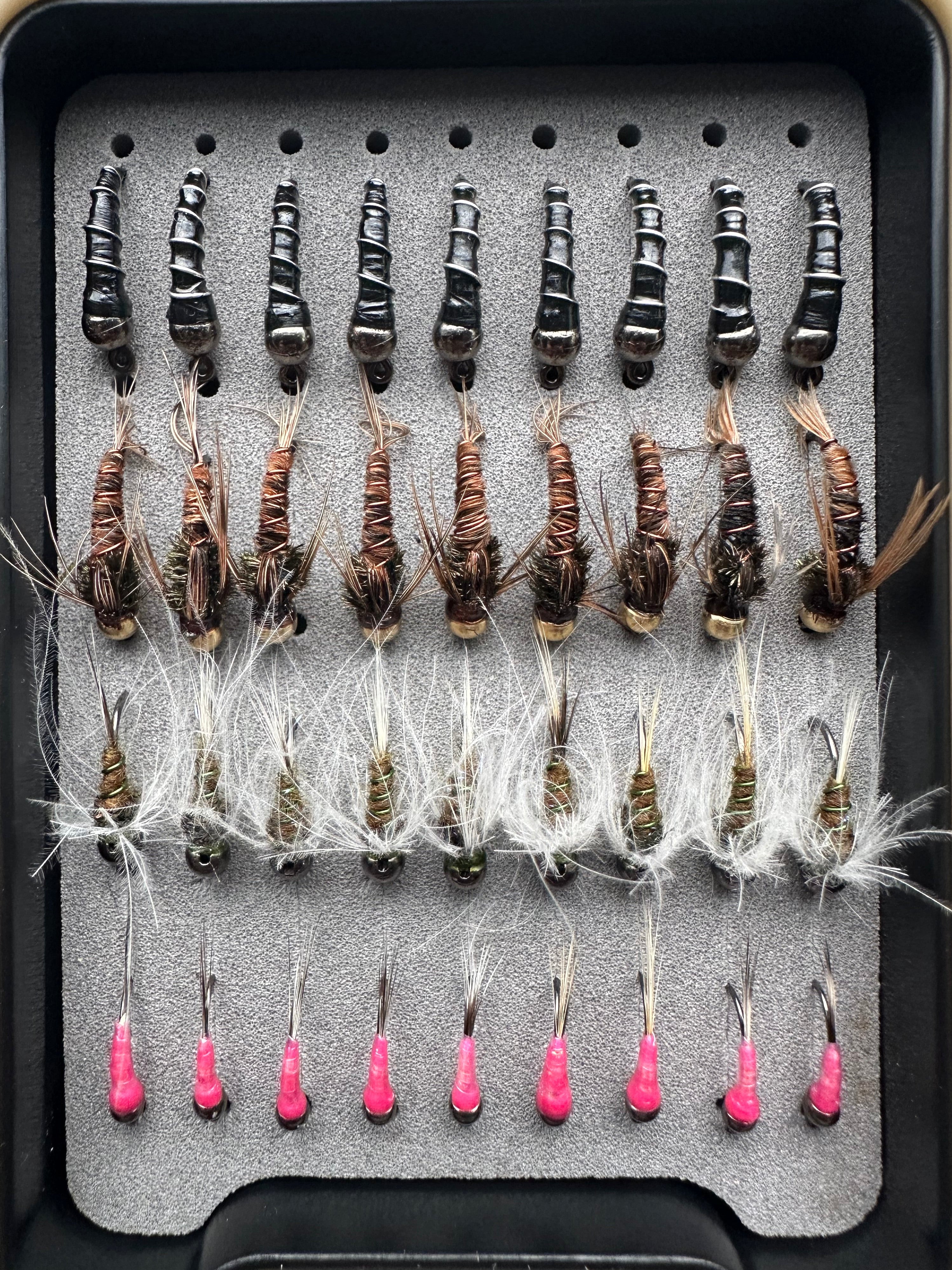 36 Nymph Fly Box